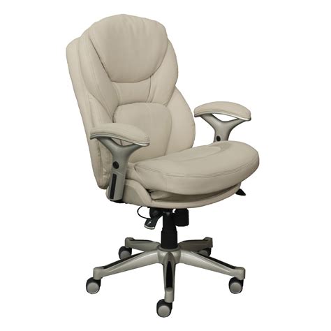 The <b>chair</b> also comes with smart features such as smooth casters, adjustable armrests and height and a padded headrest. . Serta chair
